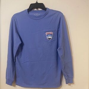 Southern Tide Men's Long Sleeve Tee in Light Blue